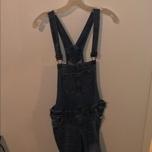 Denim overalls